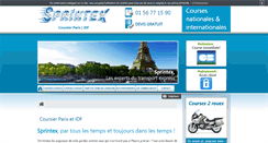 Desktop Screenshot of coursier-sprintex.com